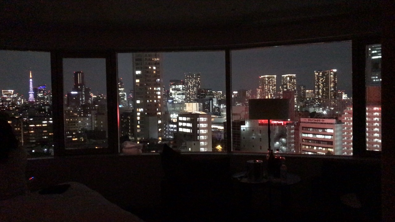 東京タワーの見える夜景